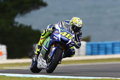 Valentino Rossi auf Phillip Island