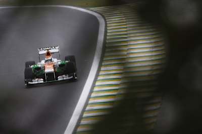 Force India-Pilot Adrian Sutil: «Morgen ist ein langes Rennen und es ist nicht klar, was das Wetter machen wird»