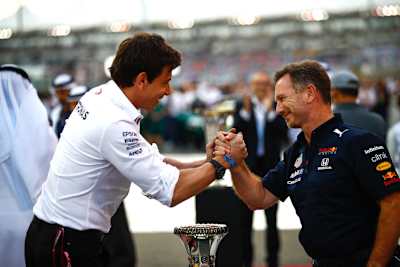 Toto Wolff und Christian Horner