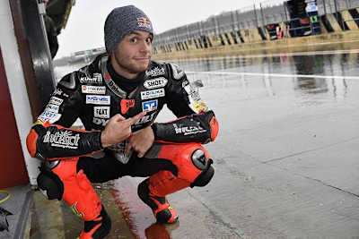 Sandro Cortese im spanischen Regen