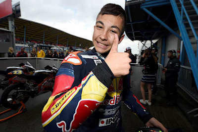 Red Bull Rookie Raul Fernandez 