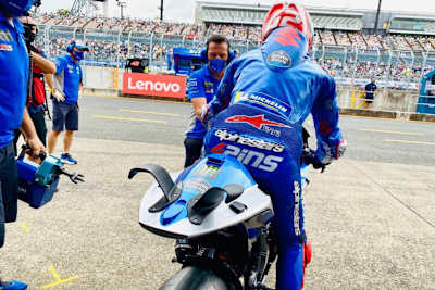 Suzuki wie Ducati: Mit Wings am Heck