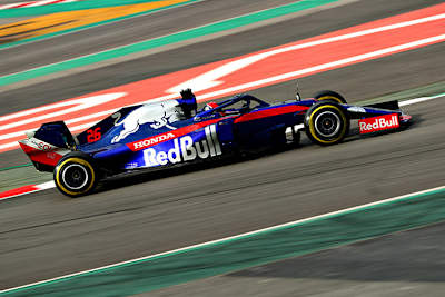 Daniil Kvyat liess die Honda-Ingenieure jubeln