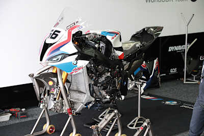 Die BMW S1000RR von Tom Sykes