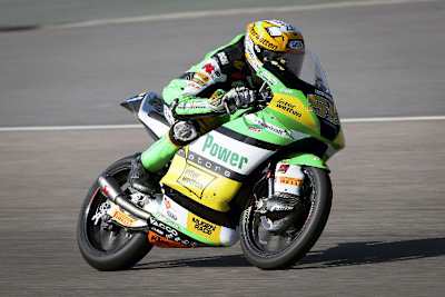 Noah Dettwiler auf dem Sachsenring beim Deutschland-GP