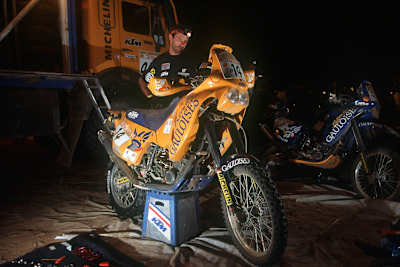 Oft blieb nicht viel Zeit zum Schrauben