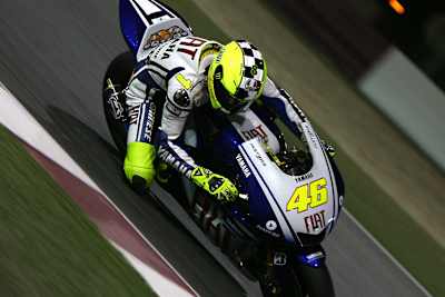 Rossi legte 51 Runden zurück