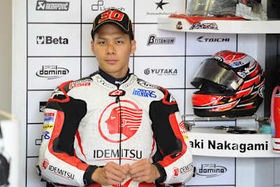 Takaaki Nakagami fuhr auch im zweiten freien Training der Moto2-Klasse auf dem Sachsenring die schnellste Runde