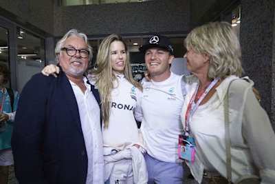Keke, Vivian, Nico und Sina Rosberg