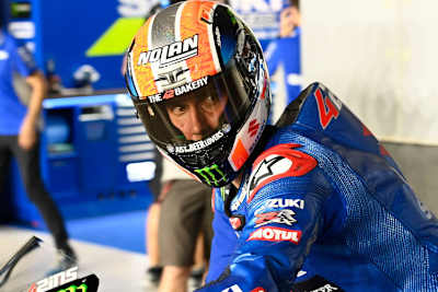 Alex Rins hat den MotoGP-Auftakt 2021 im Blick
