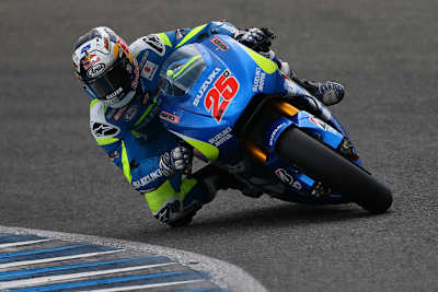 Suzuki-Werksfahrer Maverick Viñales in Jerez