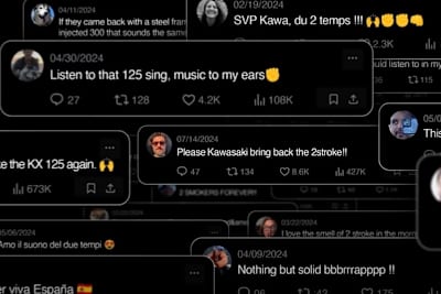 Alle wollen sie wieder einen Zweitakter - von Kawasaki