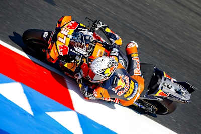 Pedro Acosta trieb die KTM RC16 auf Platz 5