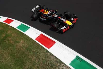 Max Verstappen im freien Training zum Italien-GP in Monza
