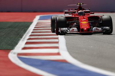 Kimi Räikkönen war im ersten freien Training zum Russland-GP der Schnellste