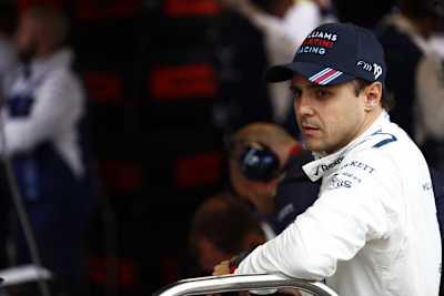 Felipe Massa war auf nasser Piste der Schnellste
