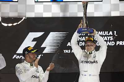 Lewis Hamilton und Valtteri Bottas