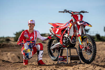 Jorge Prado trägt in dieser Saison die Startnummer 1