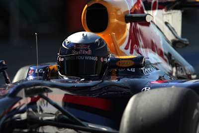 Sebastian Vettel fuhr überraschend Bestzeit