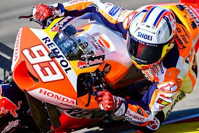 Marc Márquez ist immer für Spektakel gut