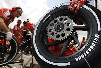 Auch in Zukunft wird Bridgestone montiert