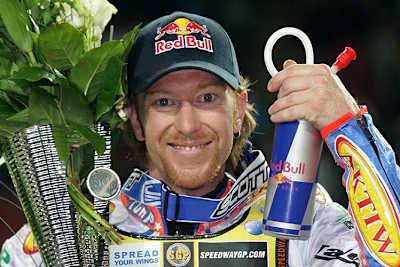 Der dreifache Speedway-Weltmeister Jason Crump