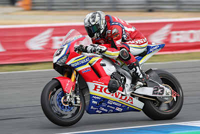 Beflügeln 500/min mehr Ryuichi Kiyonari auf seiner Honda?