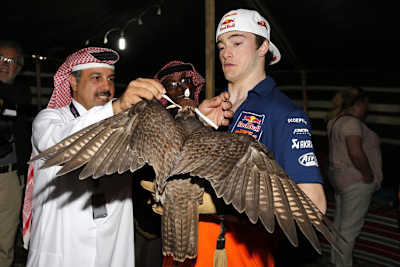 Jeffrey Herlings machte schon mit anderen wilden Vögeln Bekanntschaft