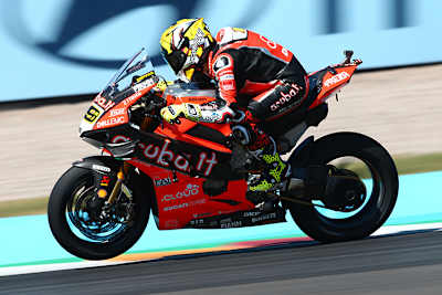 Alvaro Bautista 2019 auf der Ducati V4R
