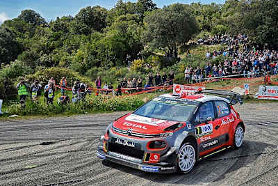 Kris Meeke führte bis zum Ausfall auf Korsika