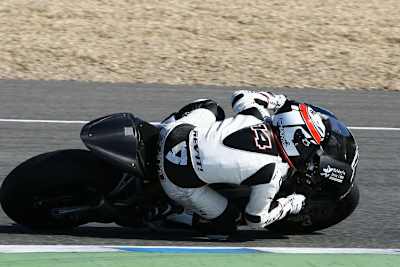 Randy de Puniet: Durchzogener erster Tag