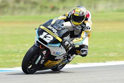 Tom Lüthi auf der Kalex des Teams Derendinger Interwetten