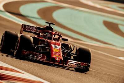 Sebastian Vettel war trotz Bestzeit nicht ganz happy