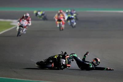 Johann Zarco stürzte in Runde 7