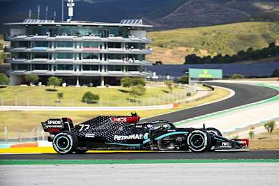 Valtteri Bottas war im ersten freien Training der Schnellste