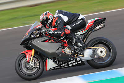 Jordi Torres mag die MV Agusta