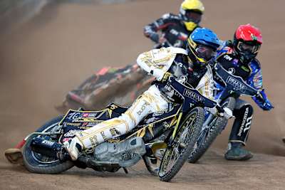 Anders Thomsen (vorne) zeigte 2024 in Vojens einige starke Läufe