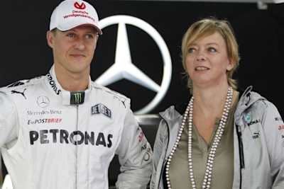 Michael Schumacher und Sabine Kehm