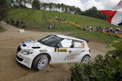 Riedemann im Skoda Fabia von VW Motorsport