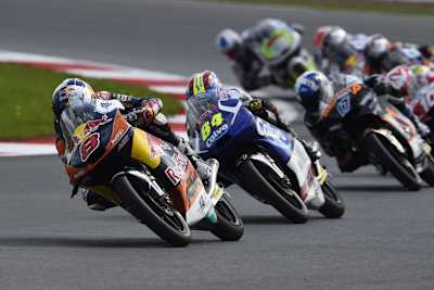 WM-Leader Jack Miller (KTM) beim Silverstone-GP: 2015 nur noch zwölf statt 19 Maschinen aus Österreich