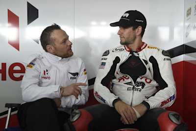 Geoff May musste während des ersten Qualifyings zusehen