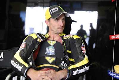 Verletzt: Colin Edwards