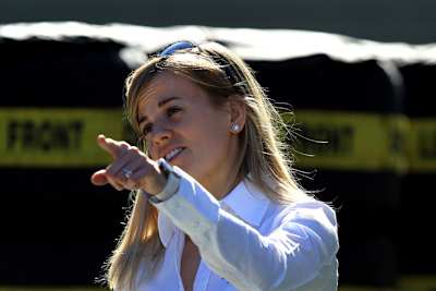 Williams-Entwicklungsfahrerin Susie Wolff: «ch bin einfach da draussen, um die beste Rennfahrerin zu sein, die ich sein kann»