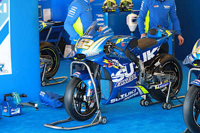 Die Suzuki ist schlagkräftig