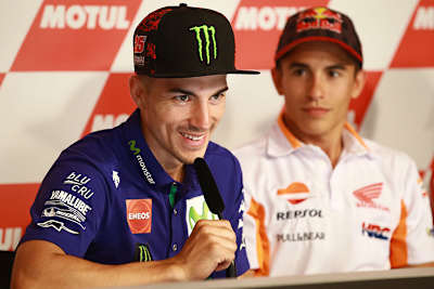 Maverick Viñales und Marc Márquez