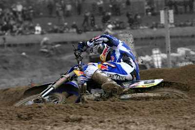 Tanel Leok beim ersten Rennen auf Yamaha