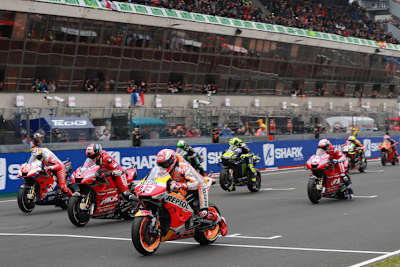 Geht es nach den GP-Organisatoren in Frankreich, sollen die WM-Stars auch in diesem Jahr in Le Mans Gas geben