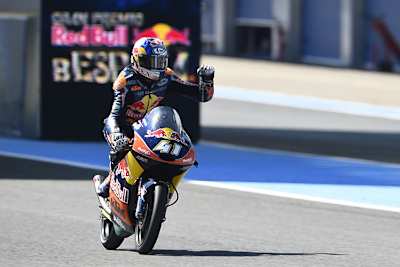 Brad Binder siegte in Jerez vom letzten Startplatz aus