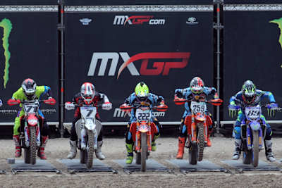 Antonio Cairoli am Start in Trentino