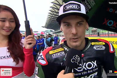 Markus Reiterberger in der Startaufstellung